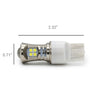 7443 / 7440 Turn Signal - Daytime Running DRL LED Projector Light Bulbs (White)
