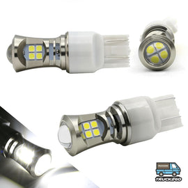 7443 / 7440 Turn Signal - Daytime Running DRL LED Projector Light Bulbs (White) LED Accessories Truck2go 