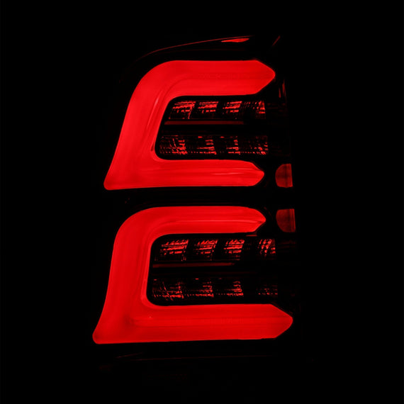 AlphaRex 1999-2016 Ford F-250/F-350 Super Duty PRO-Series LED Tail Lights Red Smoke