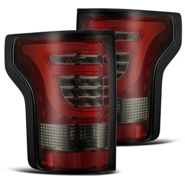 AlphaRex 2015-2020 Ford F-150 PRO-Series LED Tail Lights Red Smoke Headlights Assembly AlphaRex 