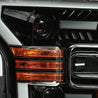 AlphaRex 2017-2020 Ford F-150 Raptor LUXX-Series LED Projector Headlights Jet Black