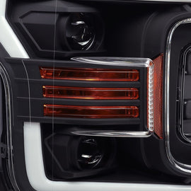 AlphaRex 2018-2020 Ford F150 LUXX-Series LED Projector Headlights Black Headlights Assembly AlphaRex 