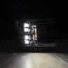 AlphaRex 2018-2020 Ford F-150 (MK II 14th Gen Style) NOVA-Series LED Projector Headlights Alpha-Black