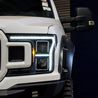 AlphaRex 2018-2020 Ford F-150 (MK II 14th Gen Style) PRO-Series Halogen Projector Headlights Black