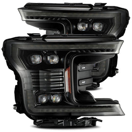 AlphaRex 2018-2020 Ford F150 NOVA-Series LED Projector Headlights Alpha-Black Headlights Assembly AlphaRex 