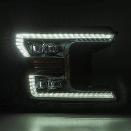 AlphaRex 2018-2020 Ford F150 NOVA-Series LED Projector Headlights Black Headlights Assembly AlphaRex 