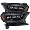 AlphaRex 2019-2022 Ford Ranger NOVA-Series LED Projector Headlights Alpha-Black