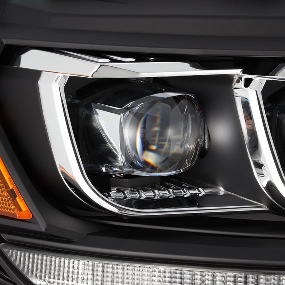 AlphaRex 2019-2022 Ford Ranger NOVA-Series LED Projector Headlights Black