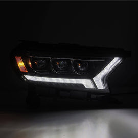 AlphaRex 2019-2022 Ford Ranger NOVA-Series LED Projector Headlights Black Headlights Assembly AlphaRex 
