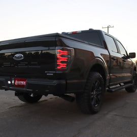 AlphaRex 2021-2023 Ford F150 LUXX-Series LED Tail Lights Black-Red Headlights Assembly AlphaRex 