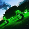 Green Under Glow LED Rock Lights