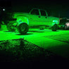 Green Under Glow LED Rock Lights