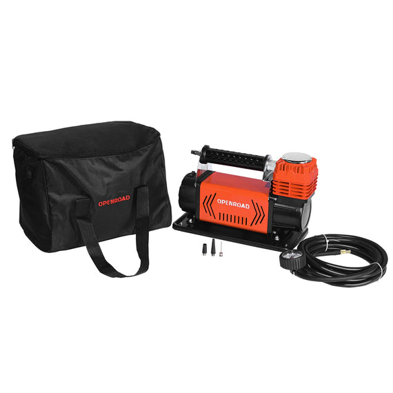 OPENRoad Heavy Duty 12V Portable Inflator Air Compressor Kit