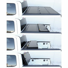 Nissan Titan Tri Fold Tonneau Cover 2007-2022 Tonneau Covers Truck2go 
