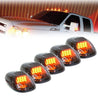 Smoked Lens LED Cab Roof Top Marker Running Lights (Amber led)
