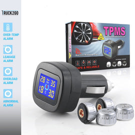 Car tires pressure monitoring system with TPMS sensor by truck2go