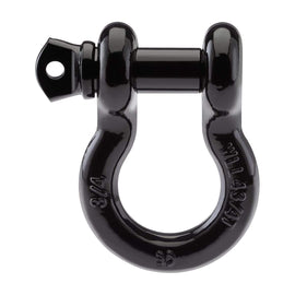 Heavy duty D-ring shackle Supreme Suspension black shackle ring