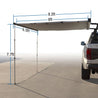 Universal Fit 8' x 6.5' Large Size Pull-out Awning