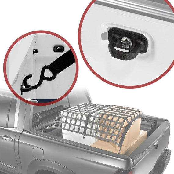 Truck Bed Side Wall Tie Down Anchor Hooks