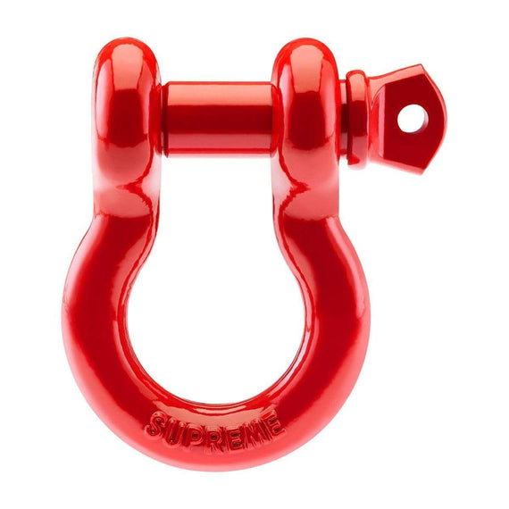 Supreme Suspension Universal Red Color D-Ring Shackle Kit (2 piece)